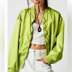Free People Echo Bomber Jacket